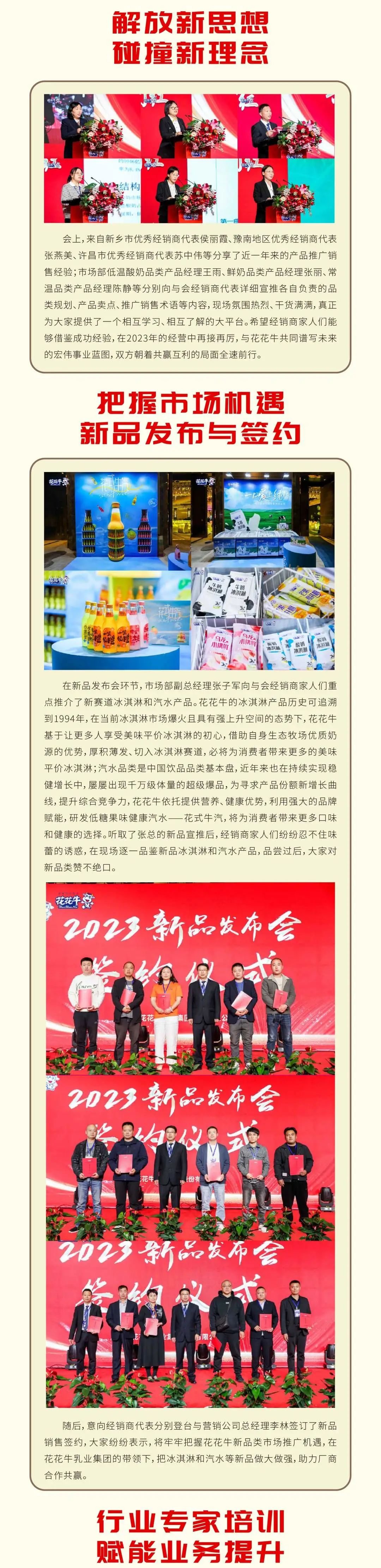 共赢 开门红·创新 赢未来｜华体平台_华体（中国）一站式服务平台乳业集团召开2023年度营销大会