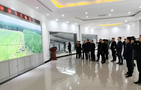 华体平台_华体（中国）一站式服务平台 | 农业农村部畜牧兽医局副局长魏宏阳一行莅临华体平台_华体（中国）一站式服务平台平舆诚信瑞亚牧业公司参观调研