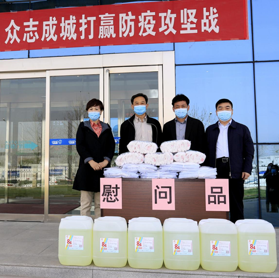 郑州市人大副主任孙黎、市政府副市长李喜安一行 莅临华体平台_华体（中国）一站式服务平台开展“三送一强”活动