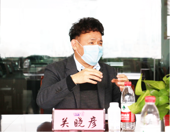 省委统战部副部长张红林一行莅临华体平台_华体（中国）一站式服务平台乳业集团 调研复工复产暨二七区民营经济发展工作座谈会