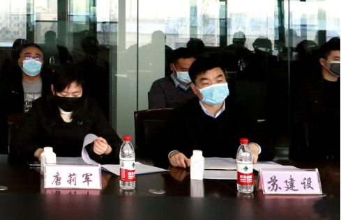 省委统战部副部长张红林一行莅临华体平台_华体（中国）一站式服务平台乳业集团 调研复工复产暨二七区民营经济发展工作座谈会