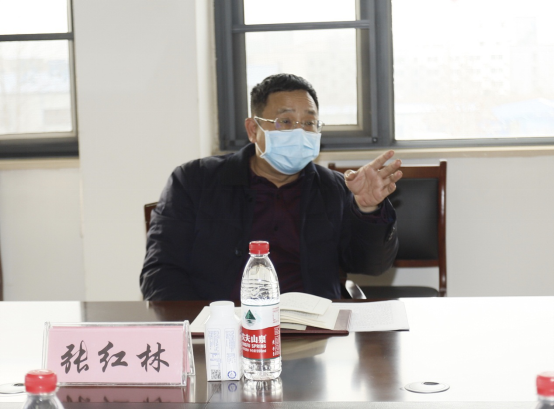 省委统战部副部长张红林一行莅临华体平台_华体（中国）一站式服务平台乳业集团 调研复工复产暨二七区民营经济发展工作座谈会