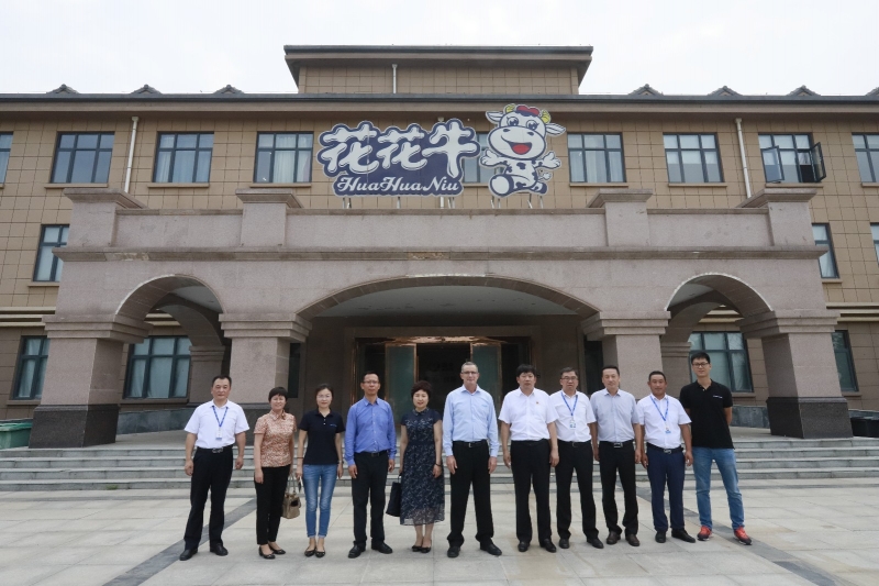 以色列阿菲金农业公司参观考察华体平台_华体（中国）一站式服务平台瑞亚牧场
